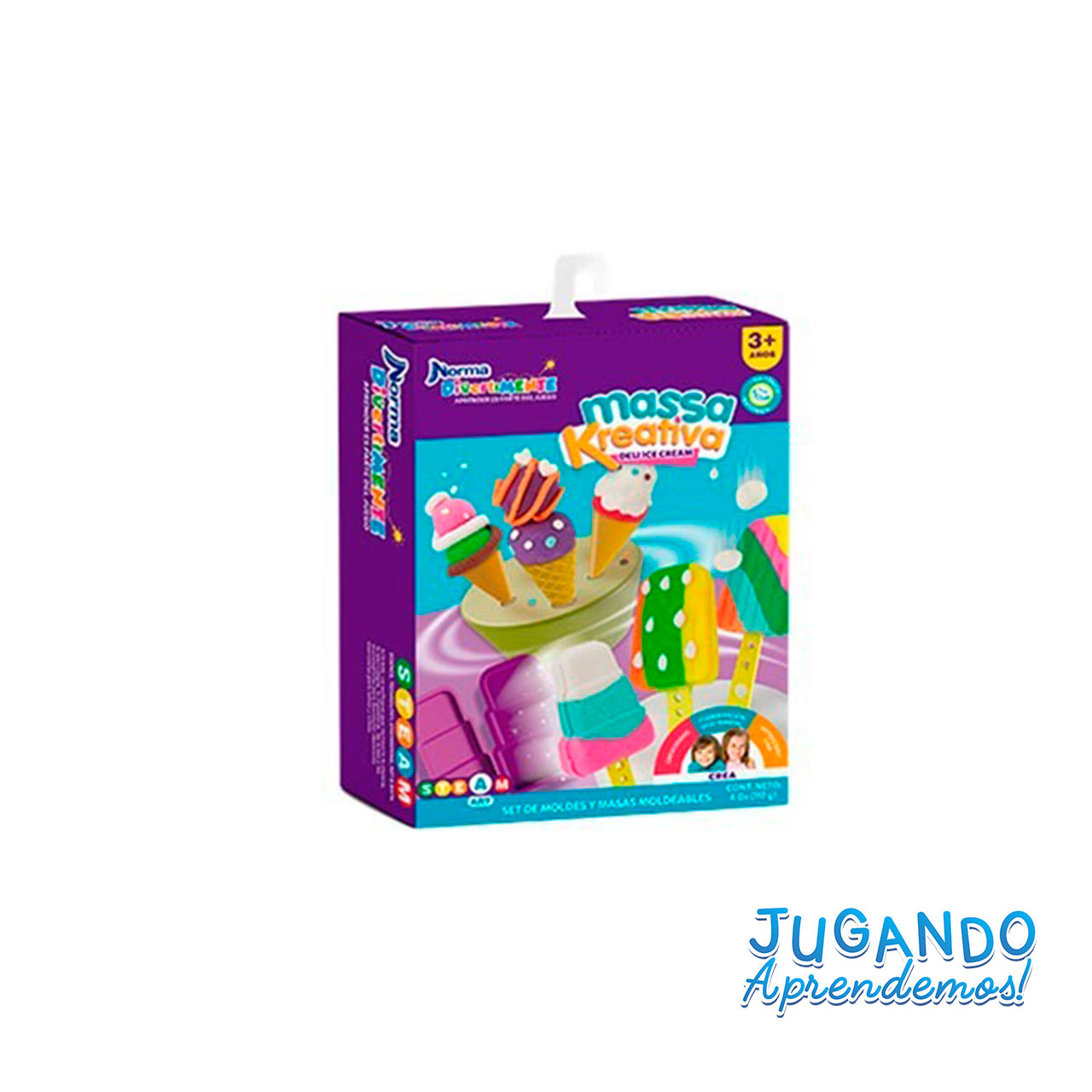 Massa Kreativa Deli Ice Cream Norma Divertimente - Toys Market